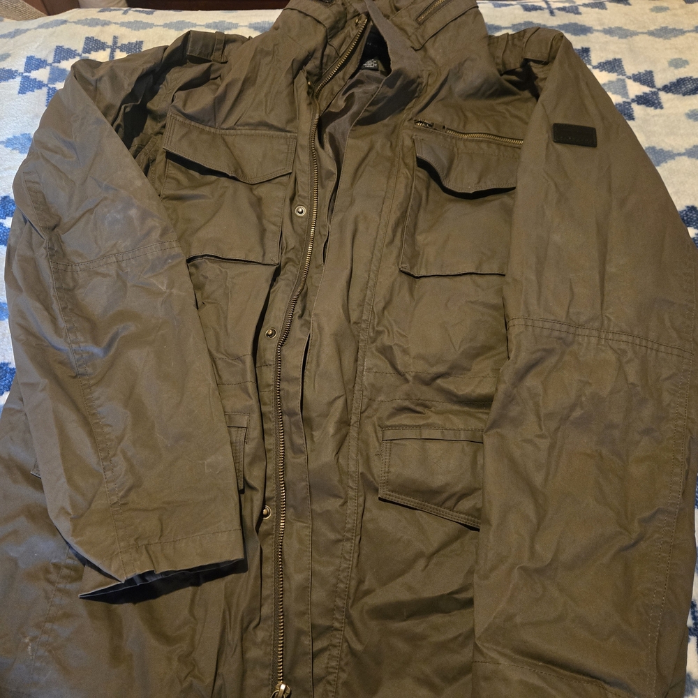 Sean John Military Style Jacket in Olive